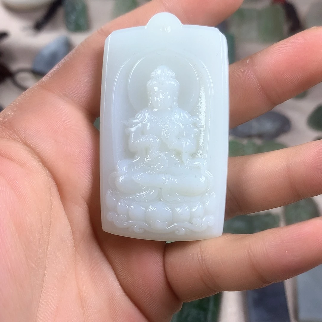 颈饰未镶嵌和田玉