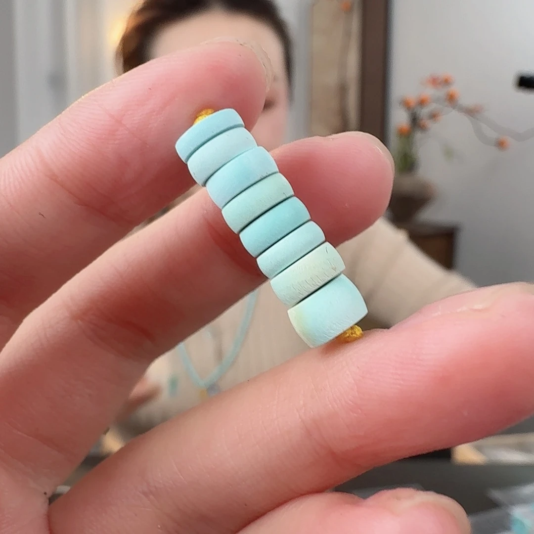 绿松石未镶嵌珠宝半成品