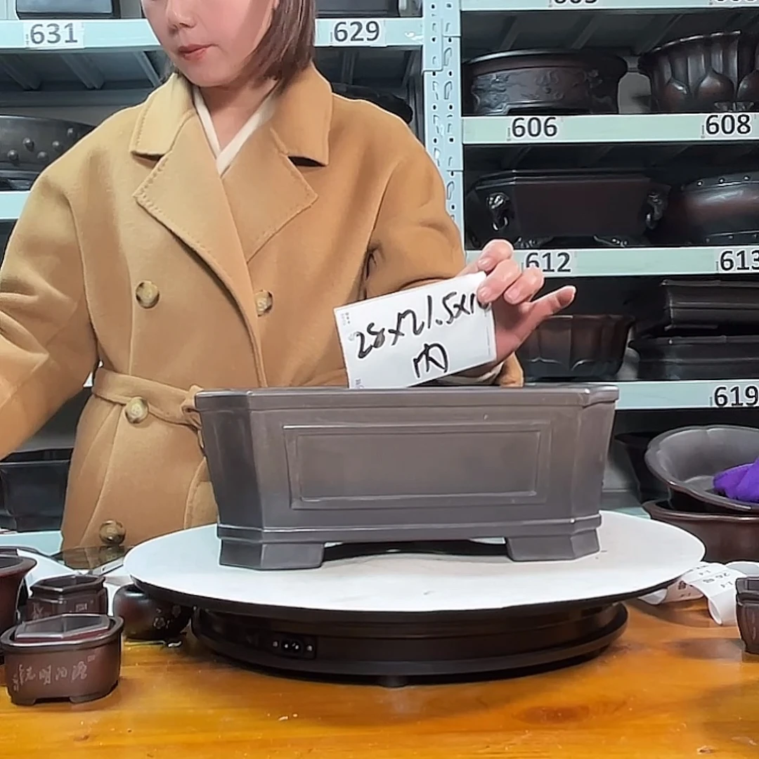 紫砂花盆宜兴紫砂26号