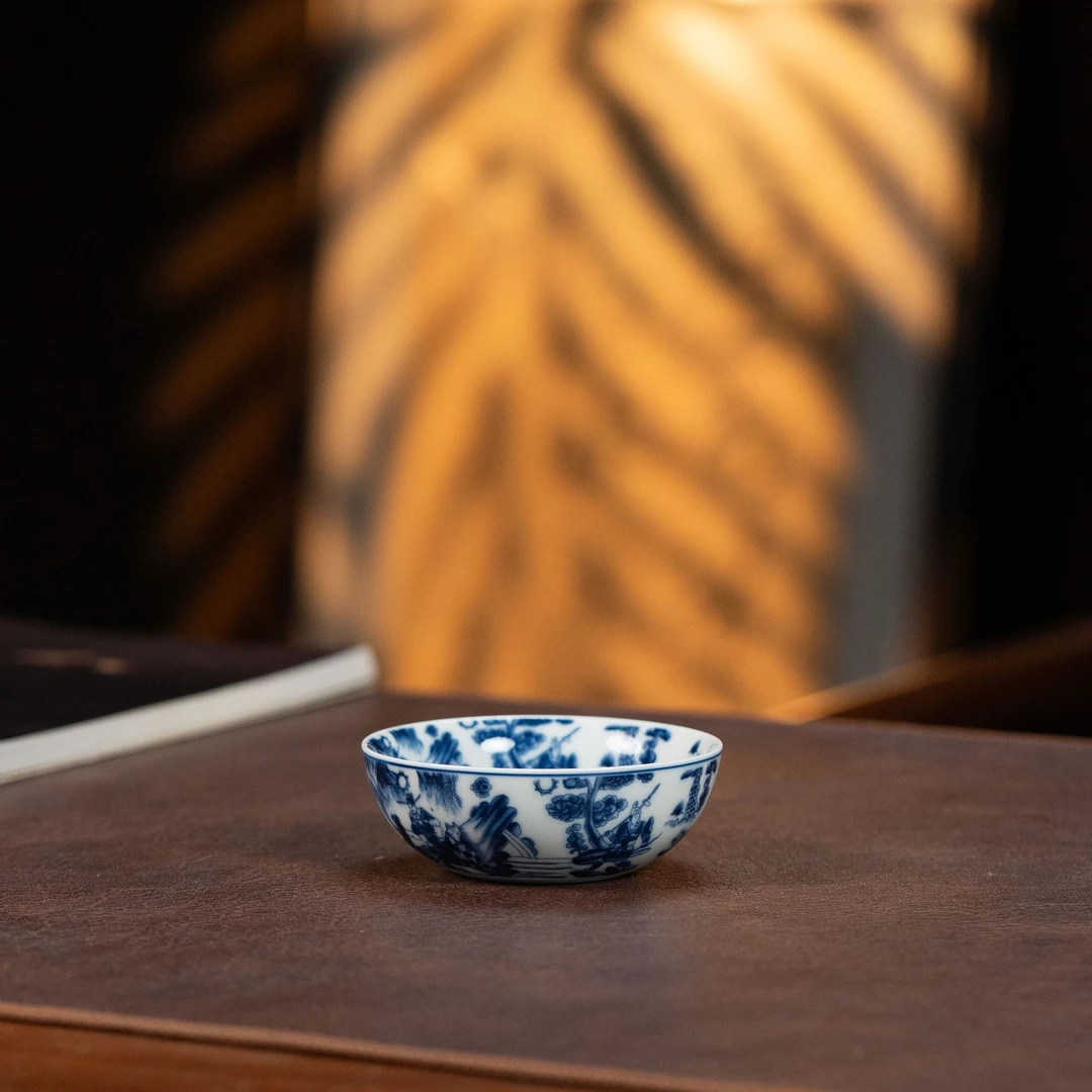 【利贞｜鬼谷子下山普洱杯】釉下彩陶瓷主人杯100cc福利系列DC