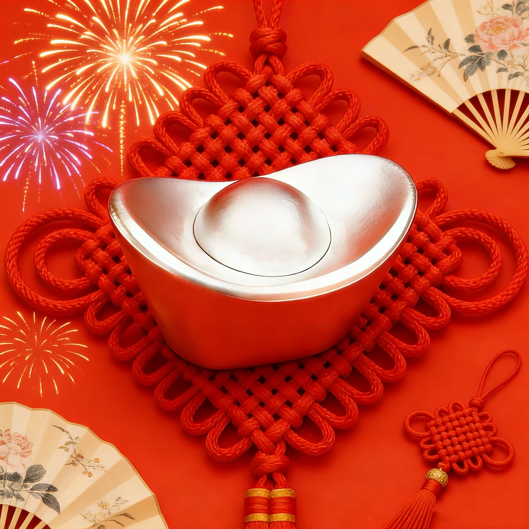 ②实心元宝10g古法工艺礼品礼盒复古家用送礼收藏高端摆件招财进宝