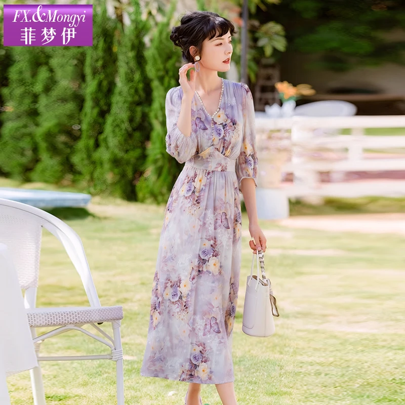 菲梦伊新款时尚连衣裙FXXL1420