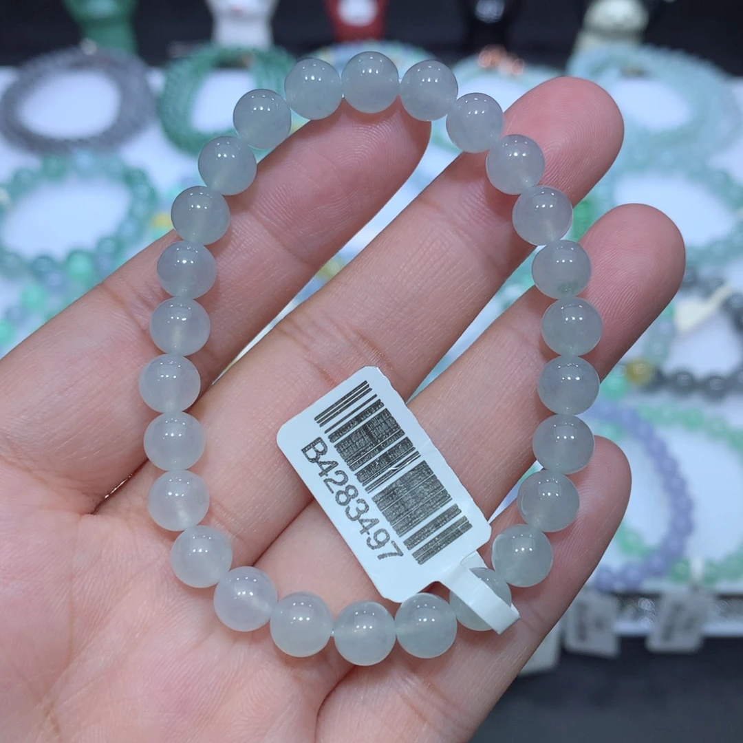 翡翠未镶嵌手串天然