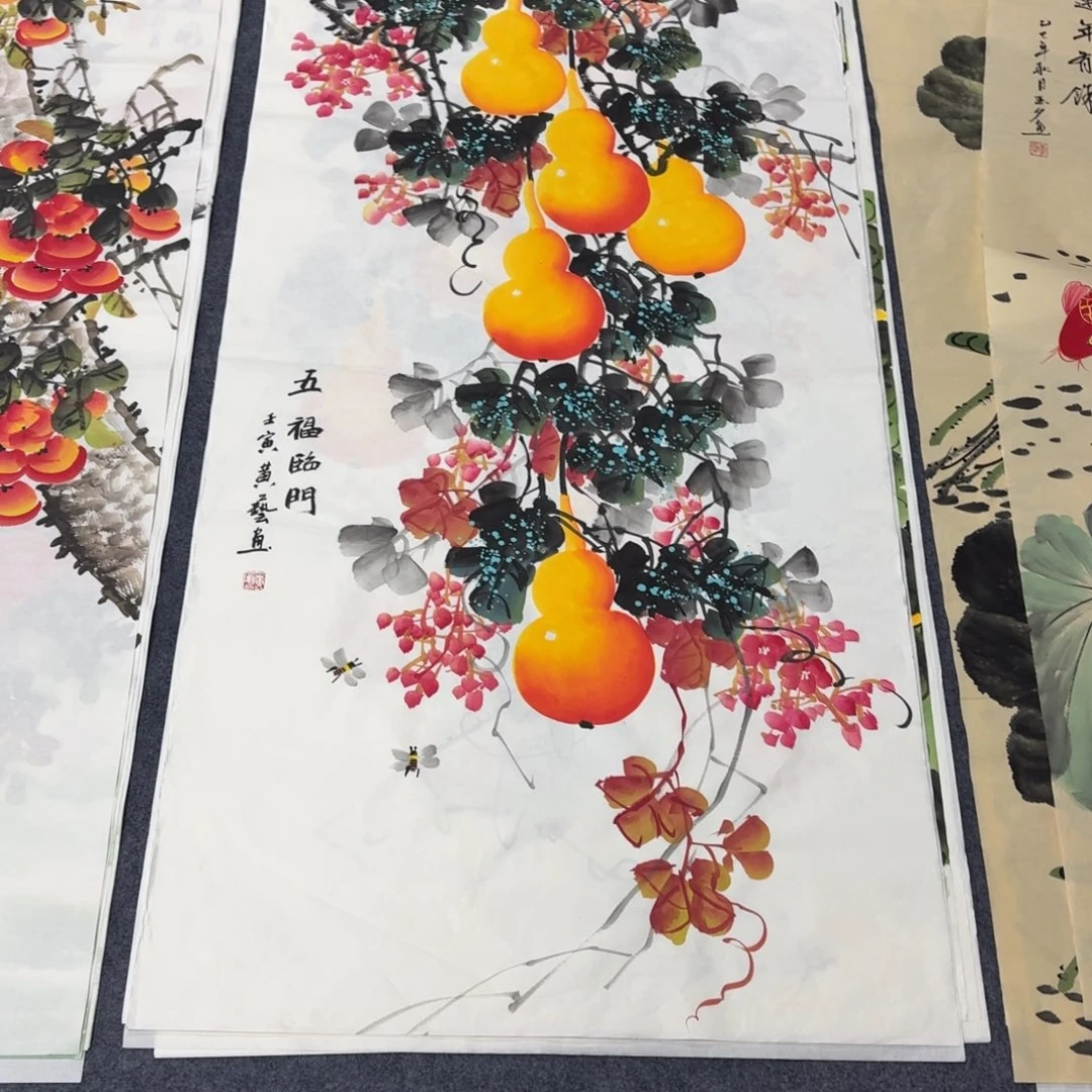 国画140×70画画画画