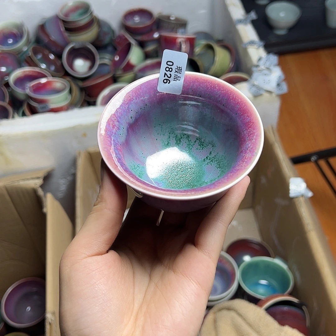 摆件陶窑口自销原矿钧瓷