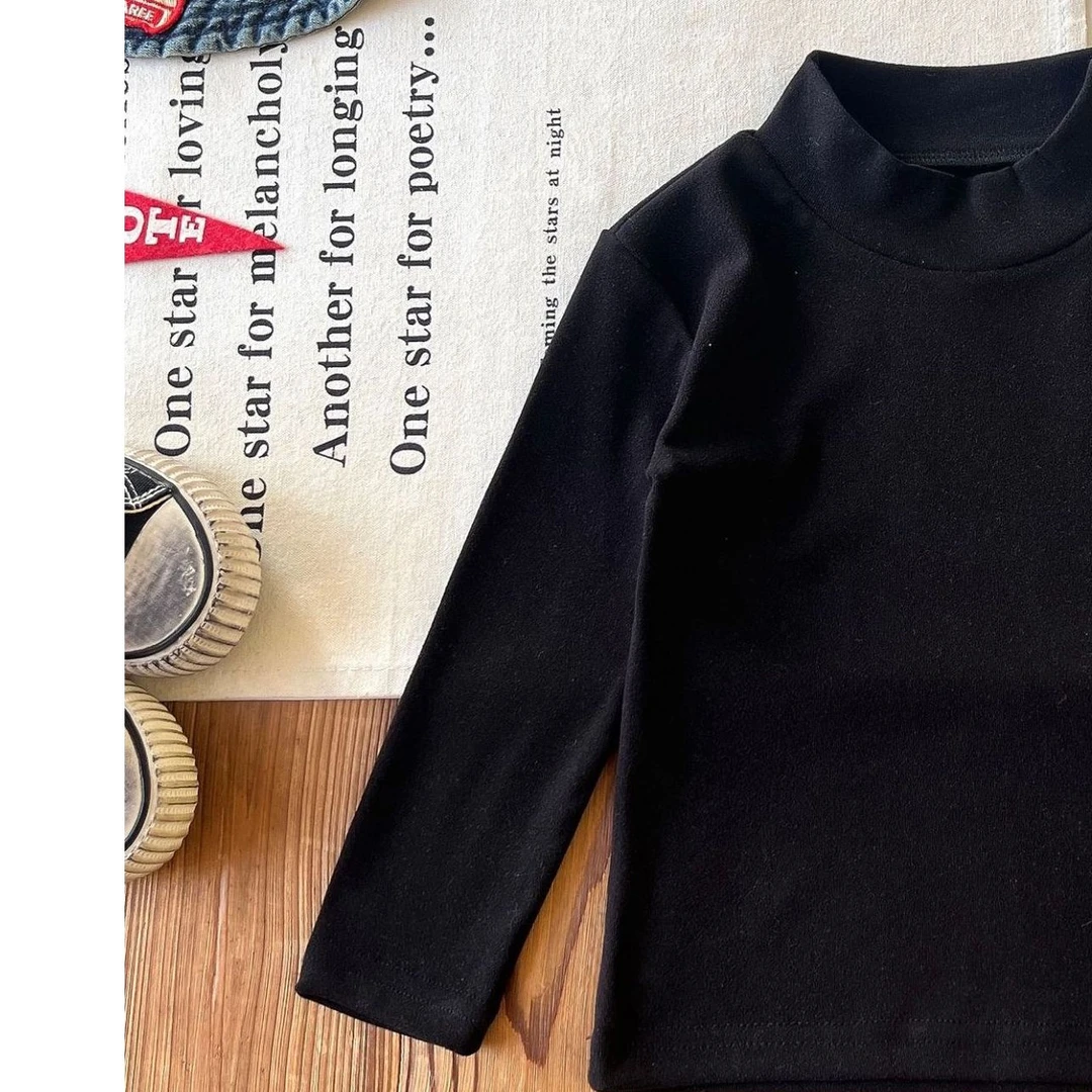 【24888HS】黑色小马打底衫