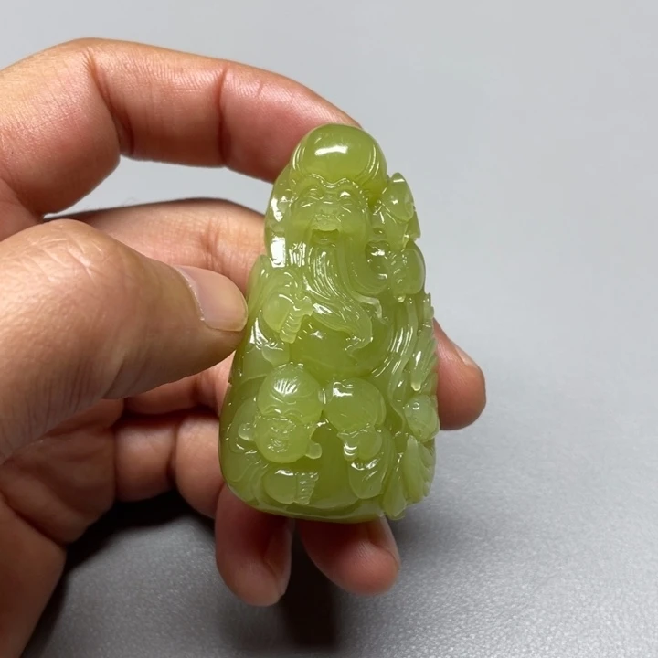 吊坠(不含链)未镶嵌和田玉吾**狂