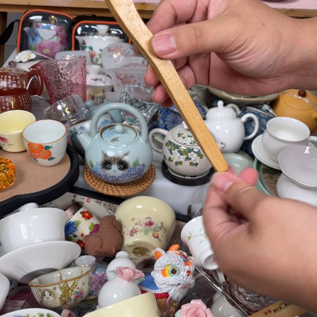 瓷片陶瓷茶具家用配件