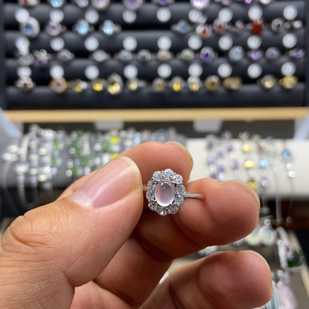 银S925镶嵌蛇纹石玉手链捕*