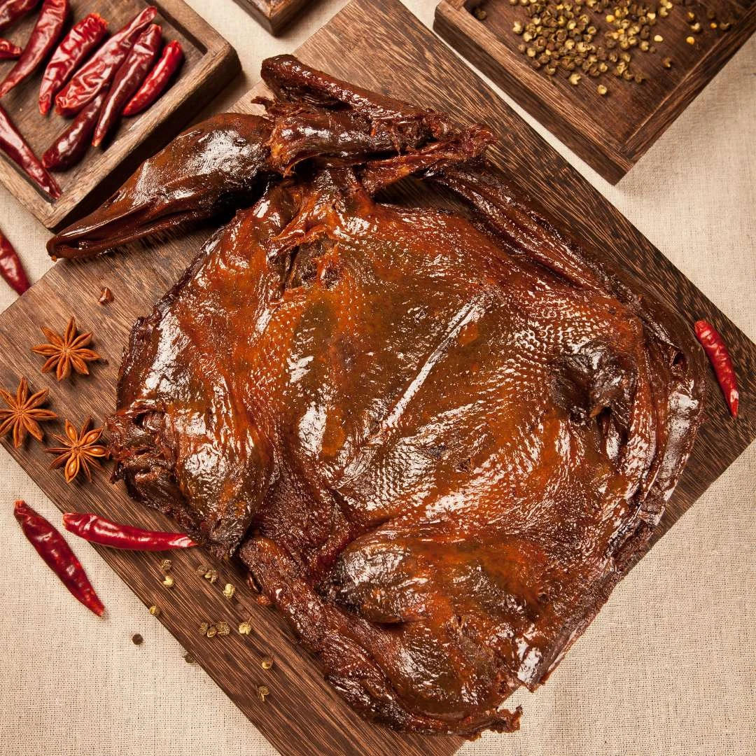 酱板鸭湖南常德正宗酱板鸭香辣/特辣鸭肉零食308g小吃