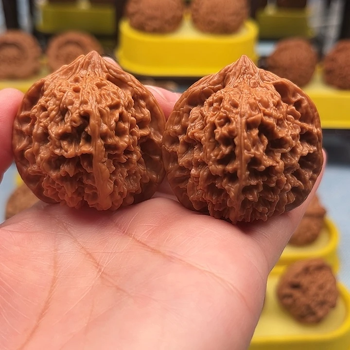 吊坠文玩核桃满天星43