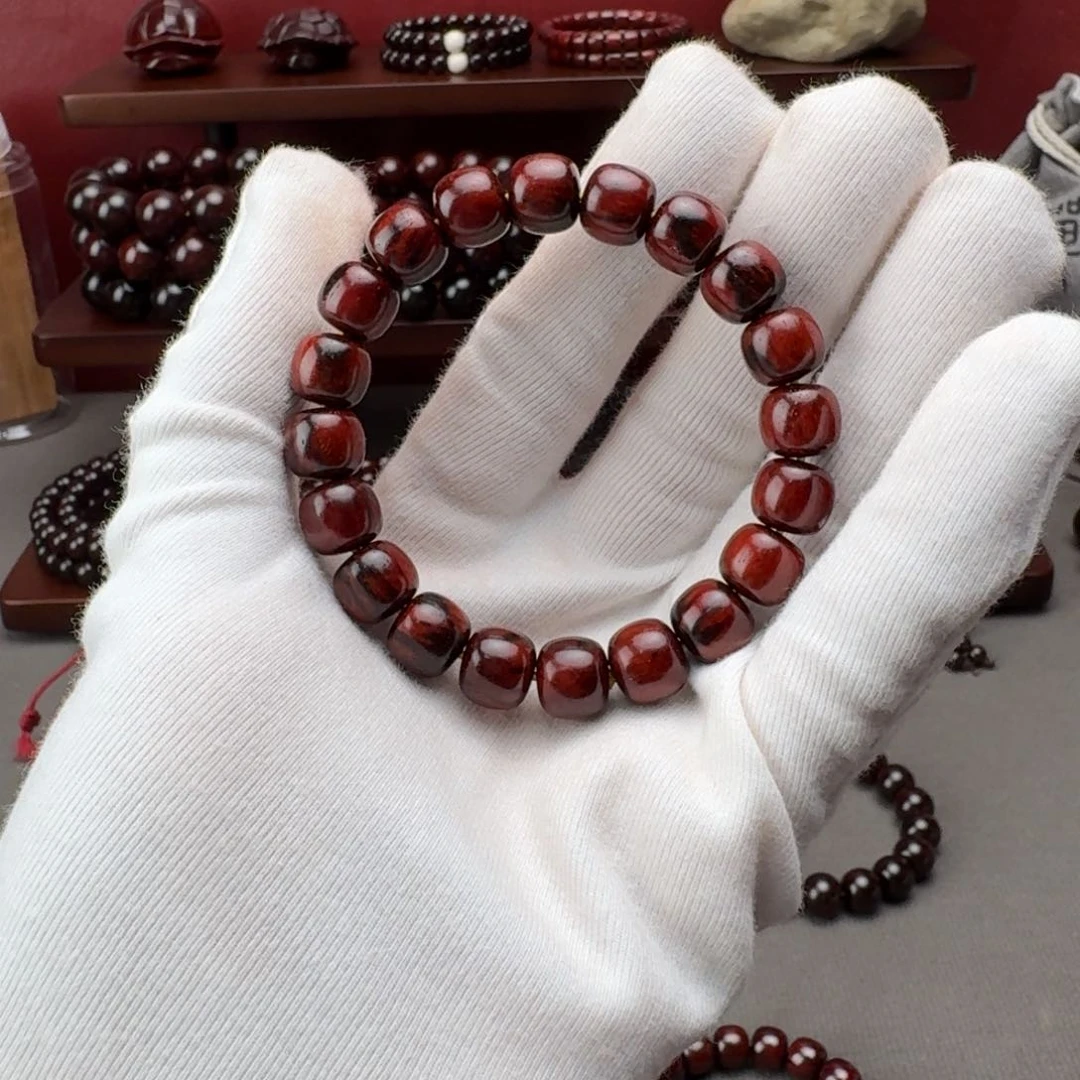 小叶紫檀手串/手链微裂不退不换10老型