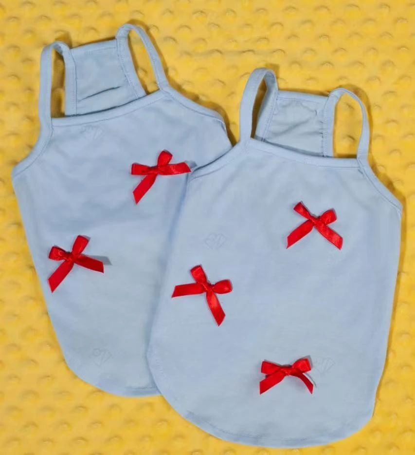 【孤品破价！】Whisper狗狗夏日空调服吊带衫比熊博美小型犬网红款