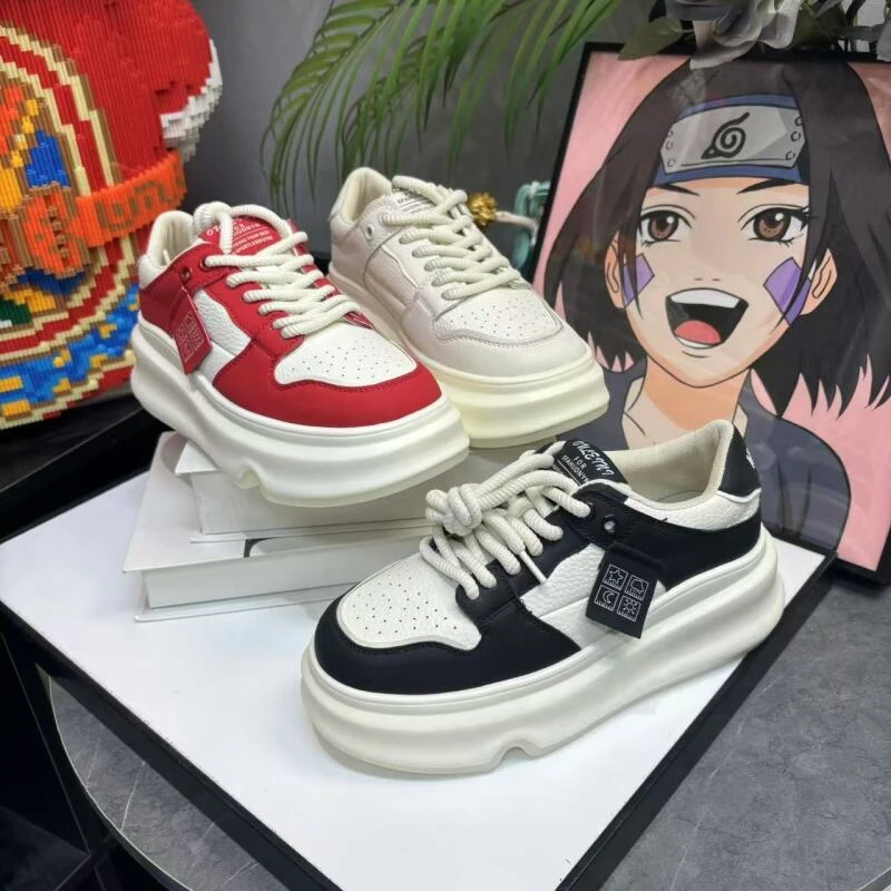 【飘飘】实体高奢小脚板新款软底超轻厚底百搭休闲鞋-88c569