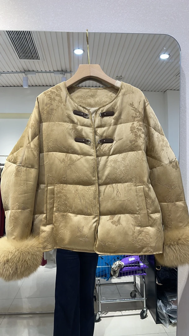 2024新款真丝国风外套