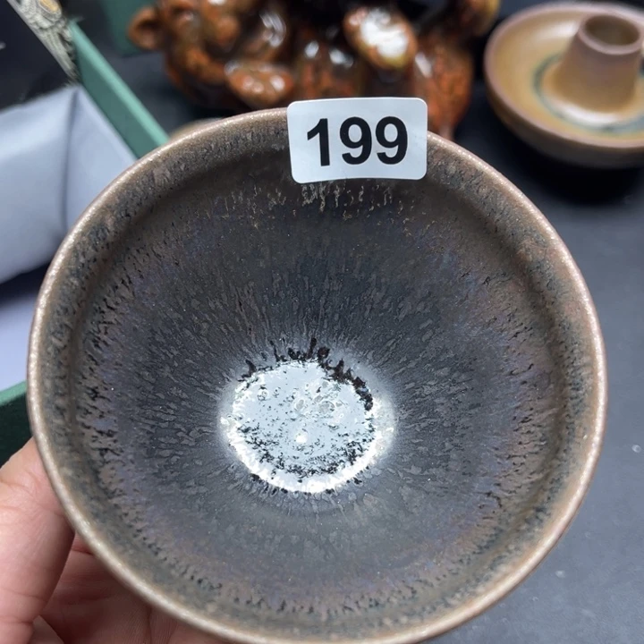 茶盏黄*浪建盏茶器主人杯199