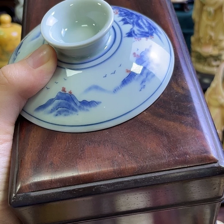 ****瓷片精致雕刻工艺品