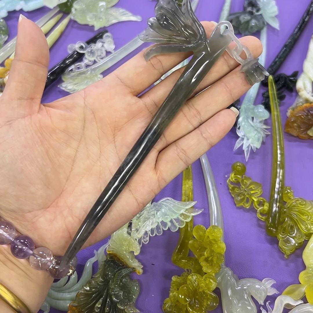 未镶嵌蛇纹石玉玉兰