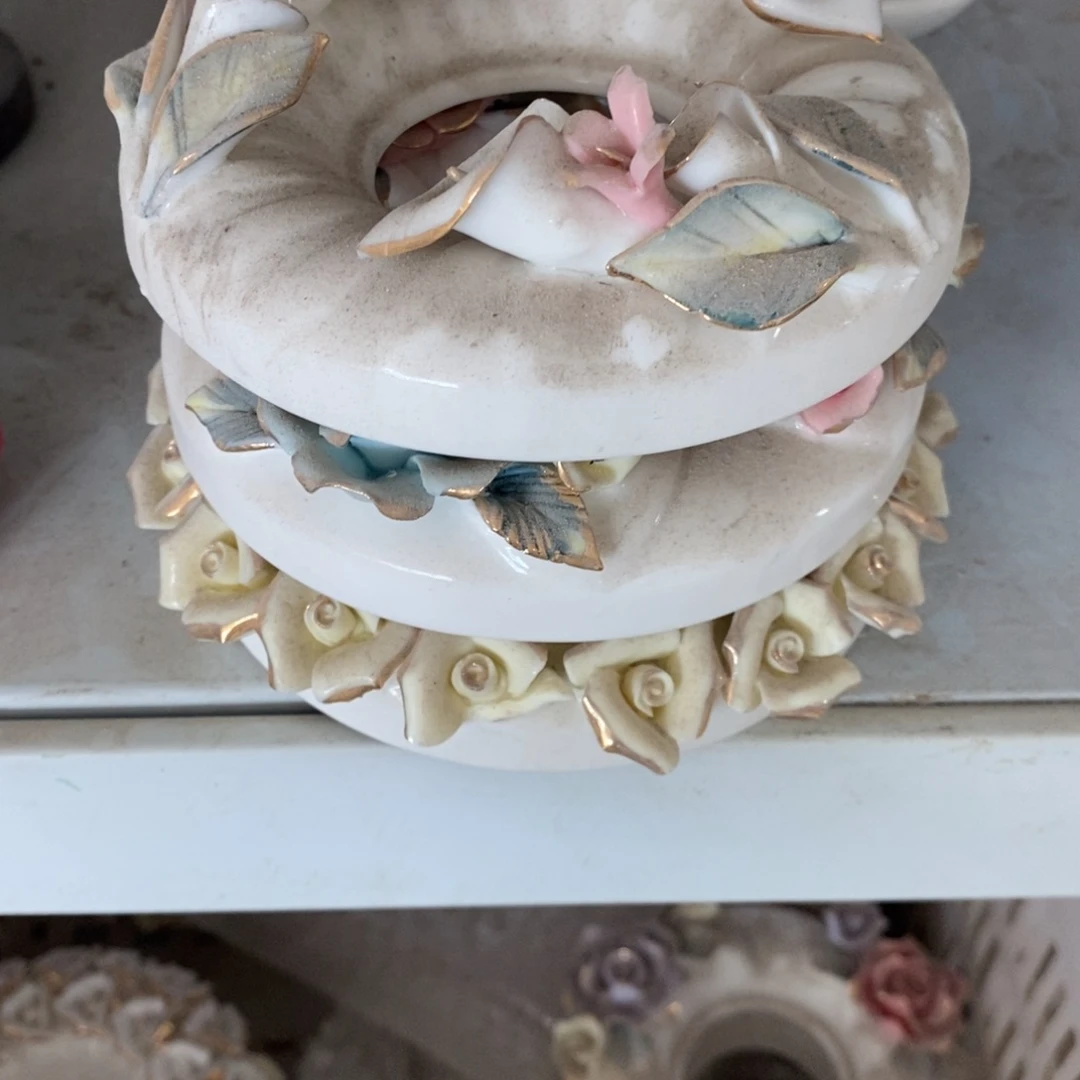 桃****瑕疵摆件，满是遗憾