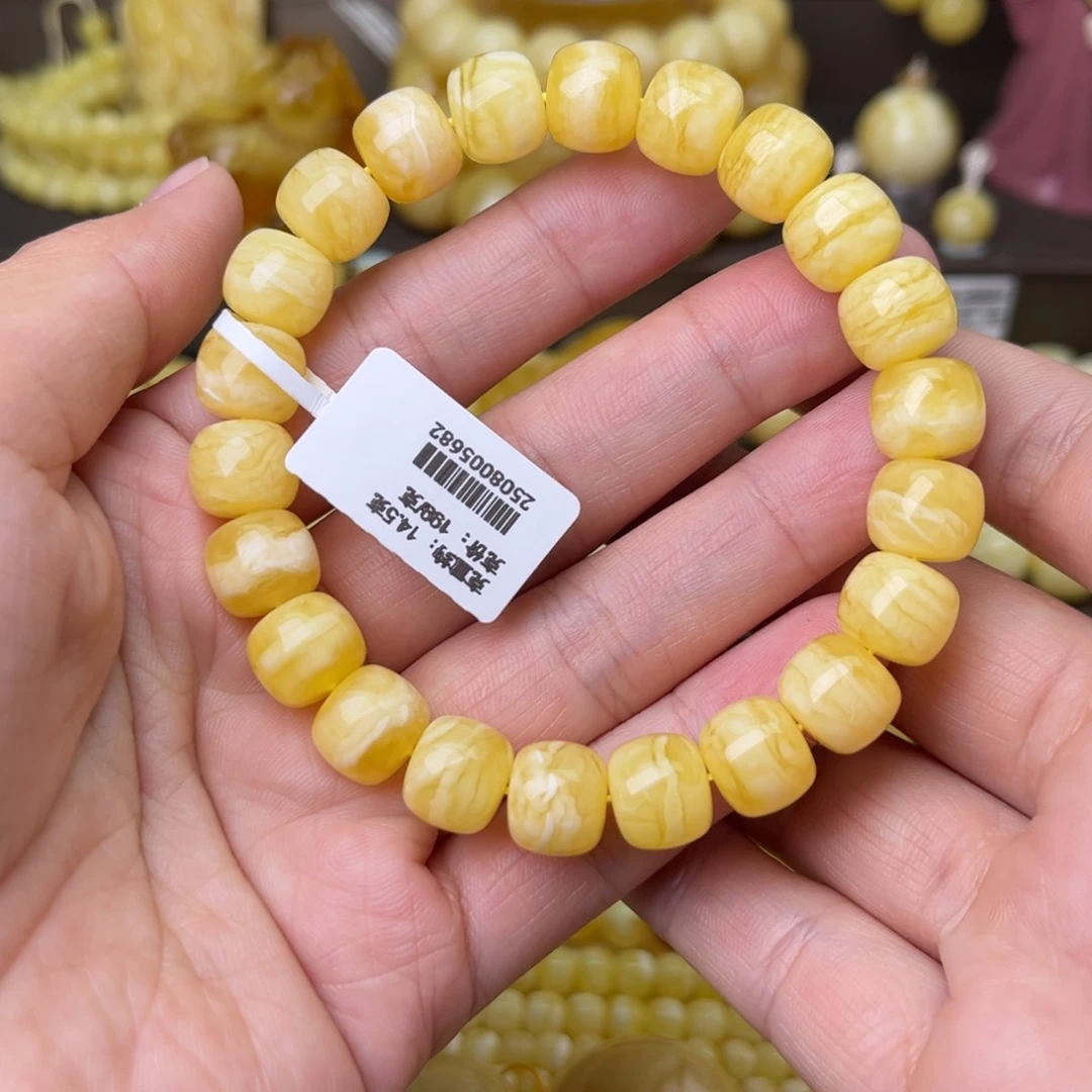 手串蜜蜡未镶嵌10+老型手串