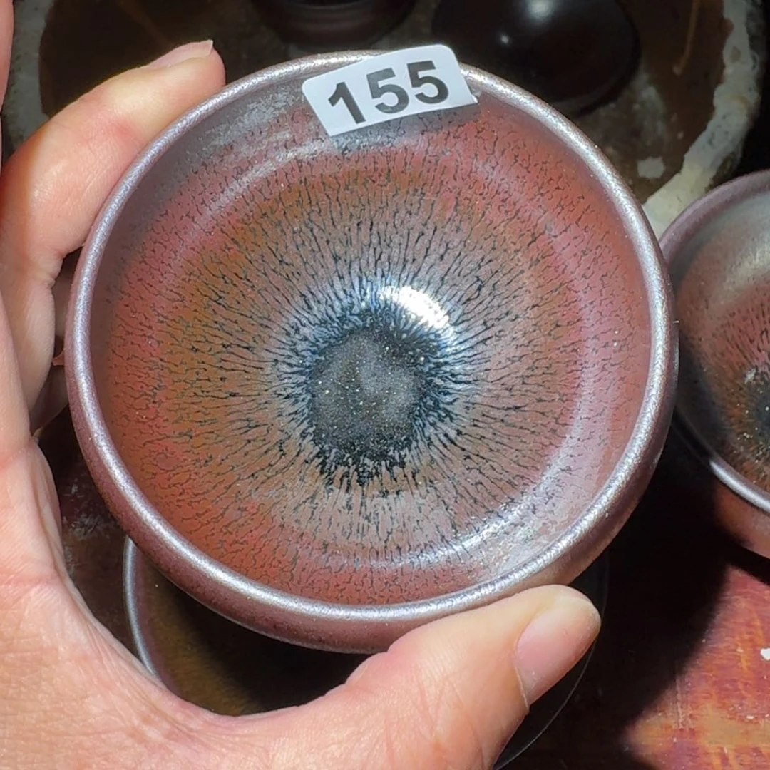 小雨茶盏，手工柴烧，