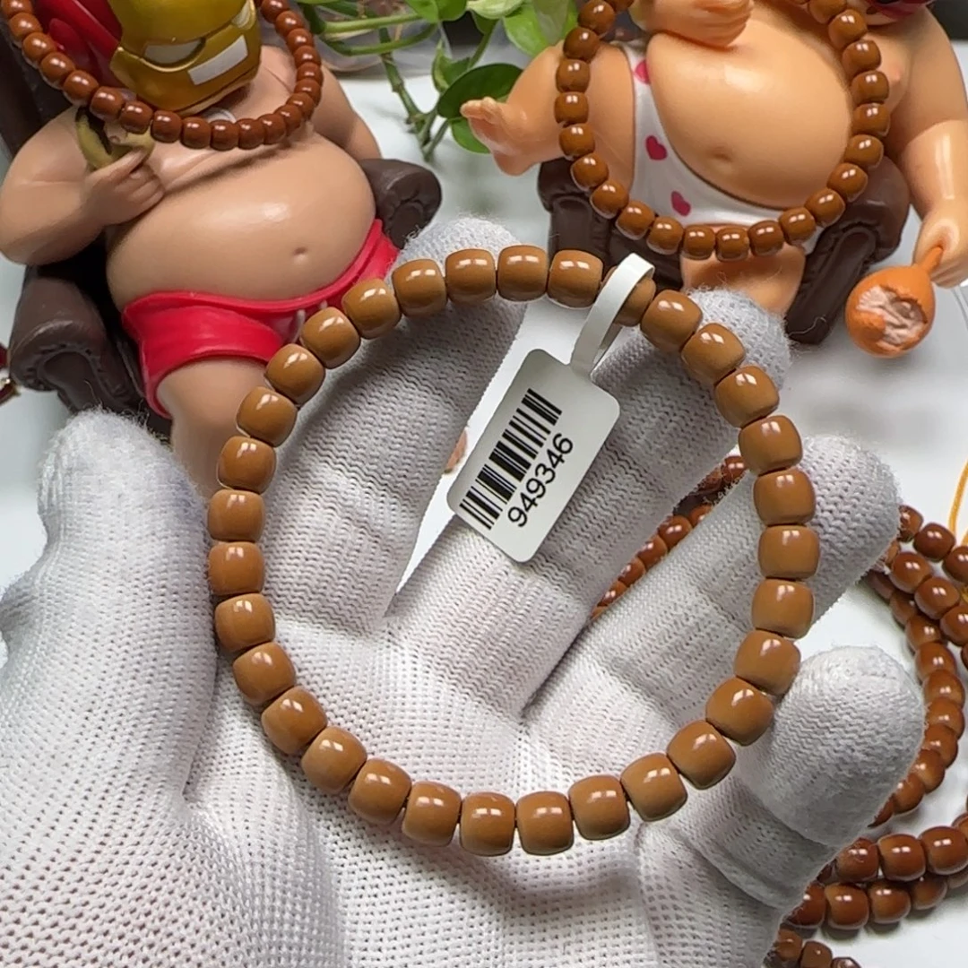 橄榄核手串/手链清水核尖单圈7.0