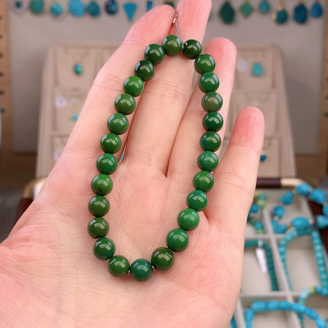 绿松石未镶嵌手链
