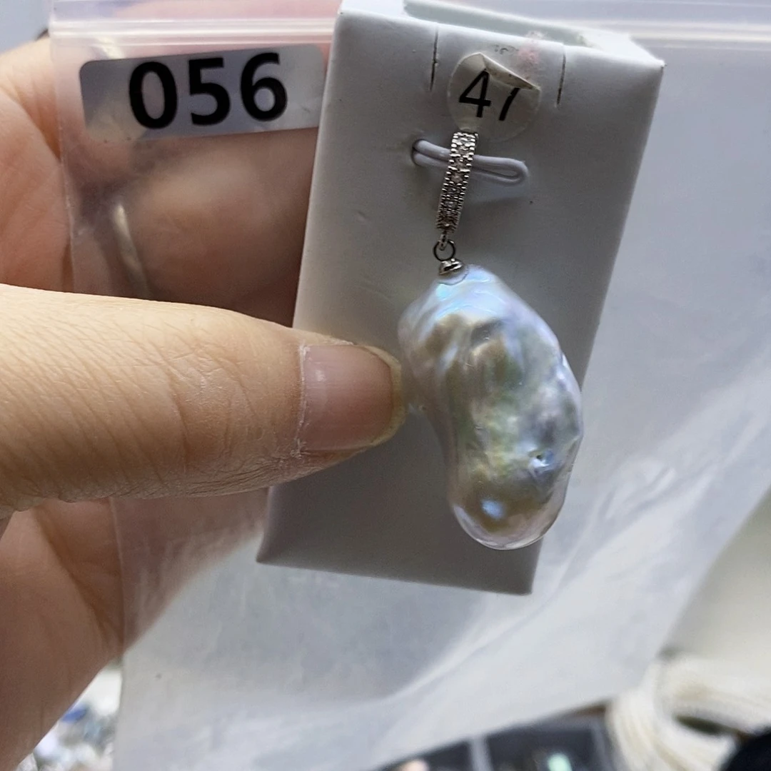 颈饰合金淡水珍珠