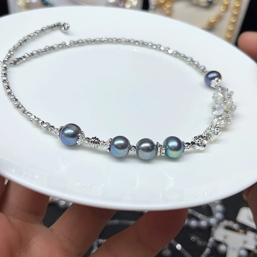 淡水珍珠颈饰未镶嵌