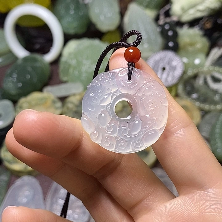 岫玉未镶嵌岫玉颈饰