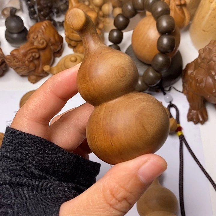 檀香木老山檀香大葫芦微瑕