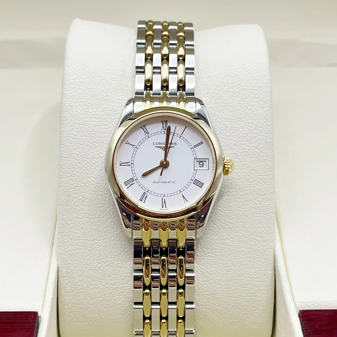 95新 Longines/浪琴 雅致系列/表径25mm/自动机械