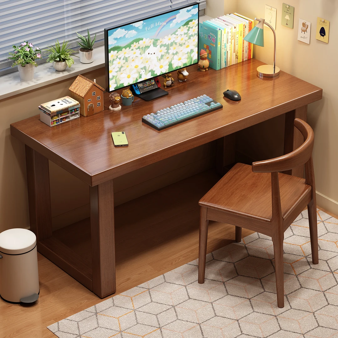 加厚家用书桌简约茶桌桌椅桌子简易办公家用书桌简约电脑桌桌椅