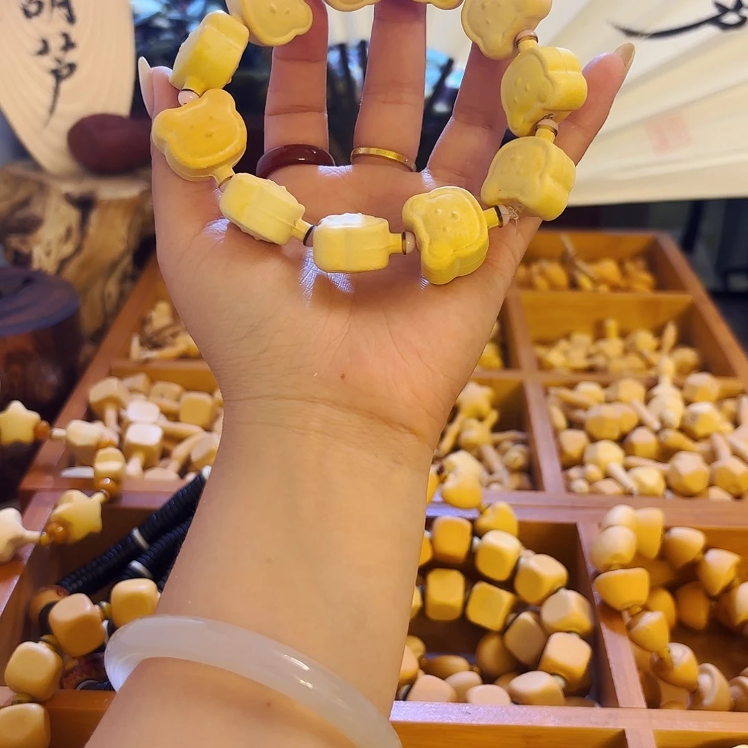 葫芦熊饼干葫芦手串