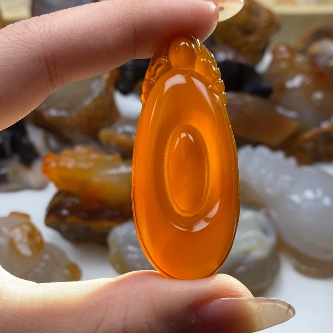 玛瑙/玉髓未镶嵌颈饰