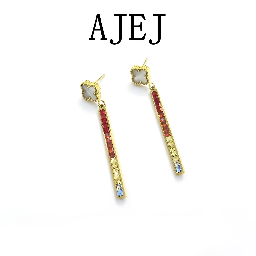 钛钢贝壳耳饰 ZMDX-70487 耳饰简约百搭时尚气质小众