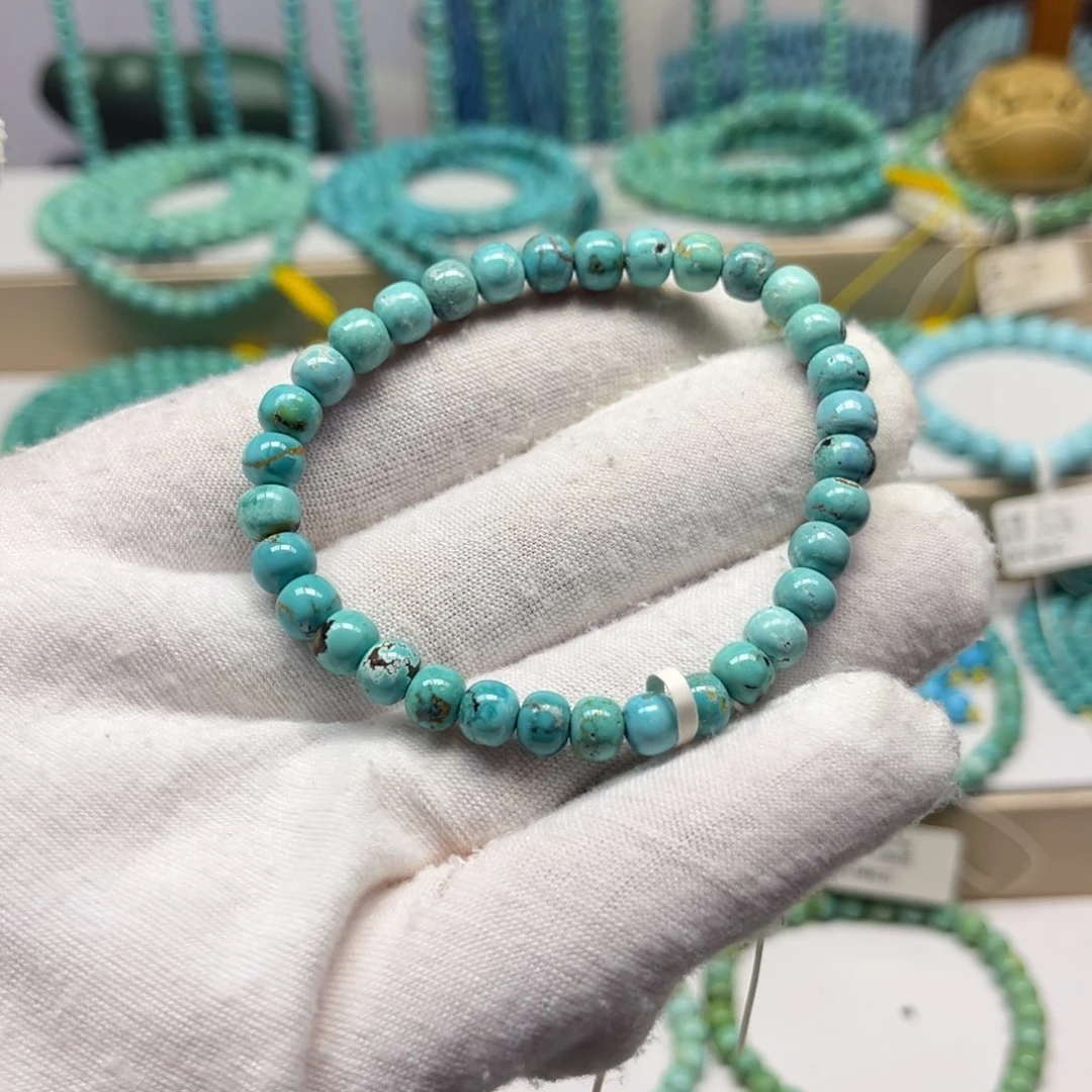 绿松石未镶嵌手链