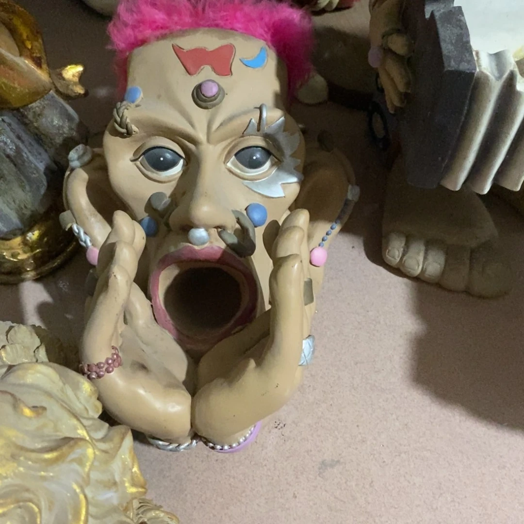 树脂困*了默认微瑕 树脂摆件