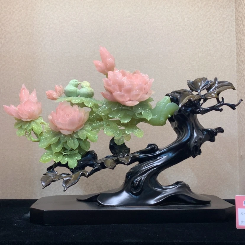 【闪购商品】未镶嵌蛇纹石玉摆件覆膜