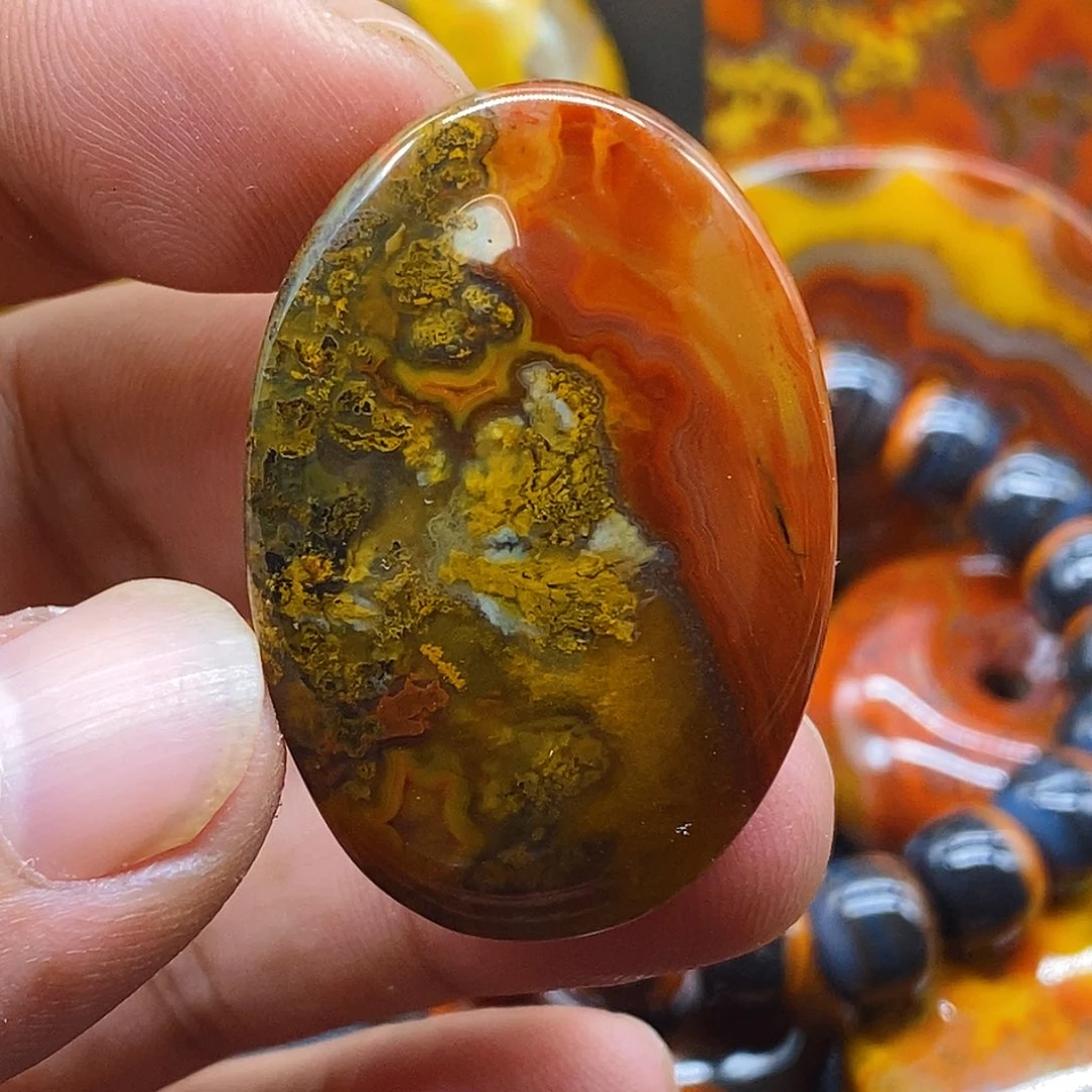 未镶嵌颈饰玛瑙/玉髓