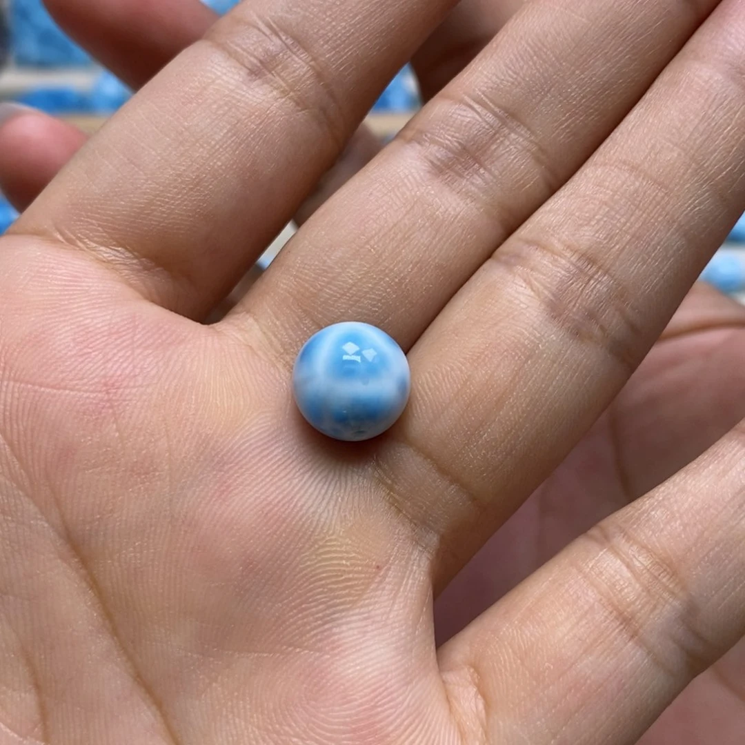 鑫***板针钠钙石（海纹石）未镶嵌颈饰