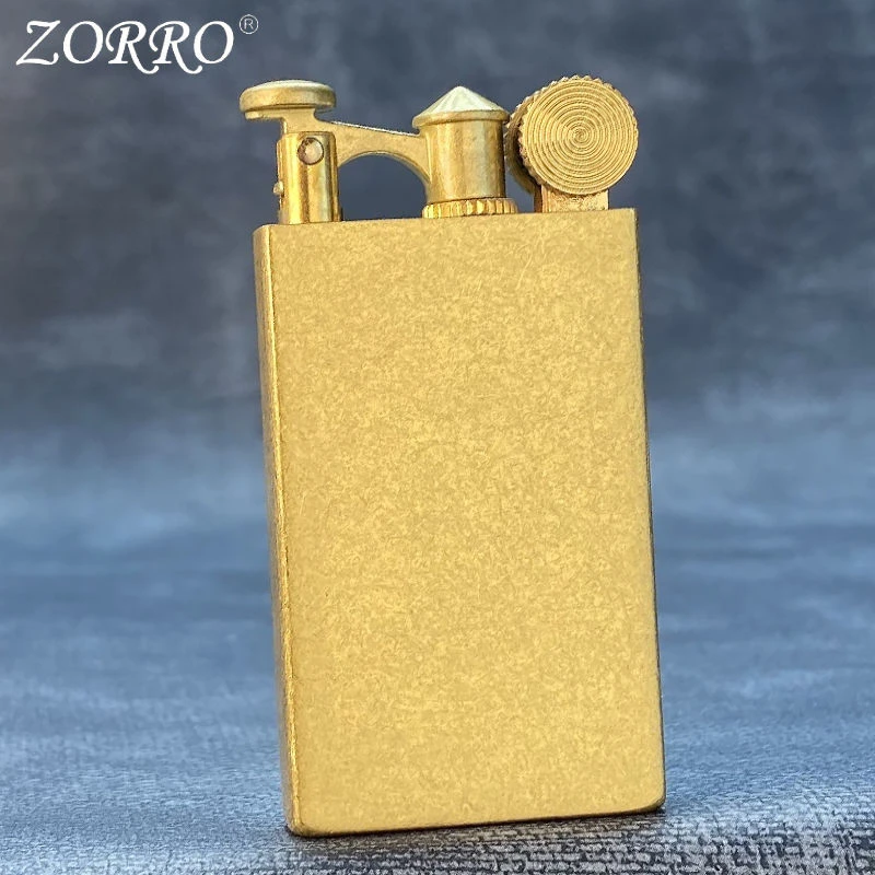 ZORRO佐罗煤油打火机新款创意复古异形超薄女巫帽个性定制送男友