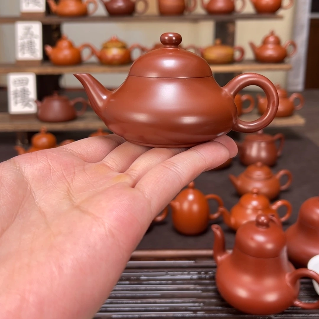 拾***爹茶壶紫砂梨壶80cc