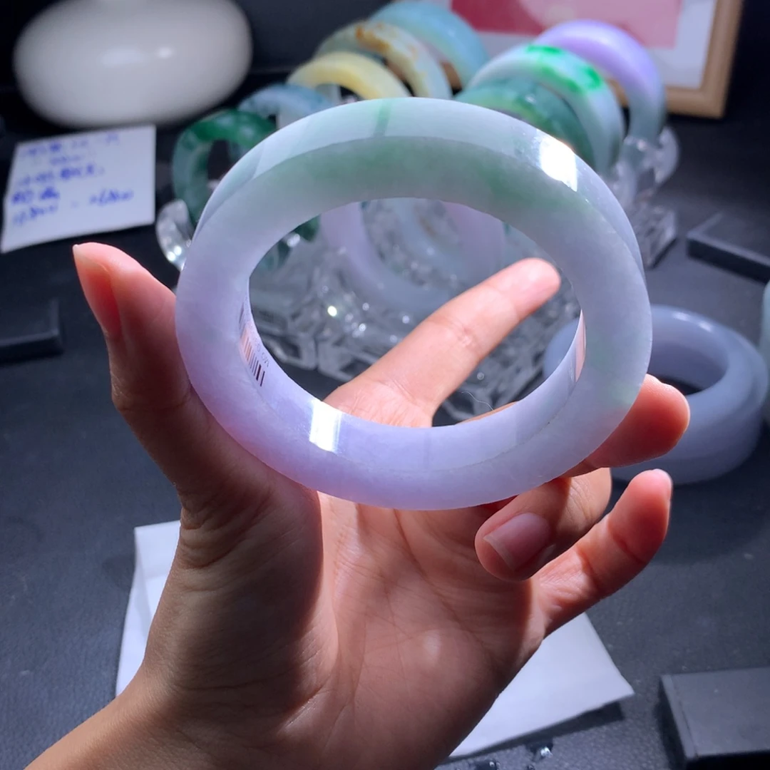 欢***子未镶嵌54到57定制翡翠