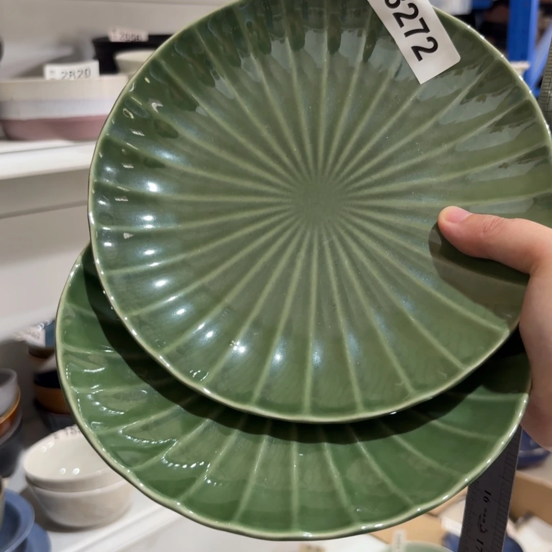陶瓷3272 微瑕陶瓷餐具2个