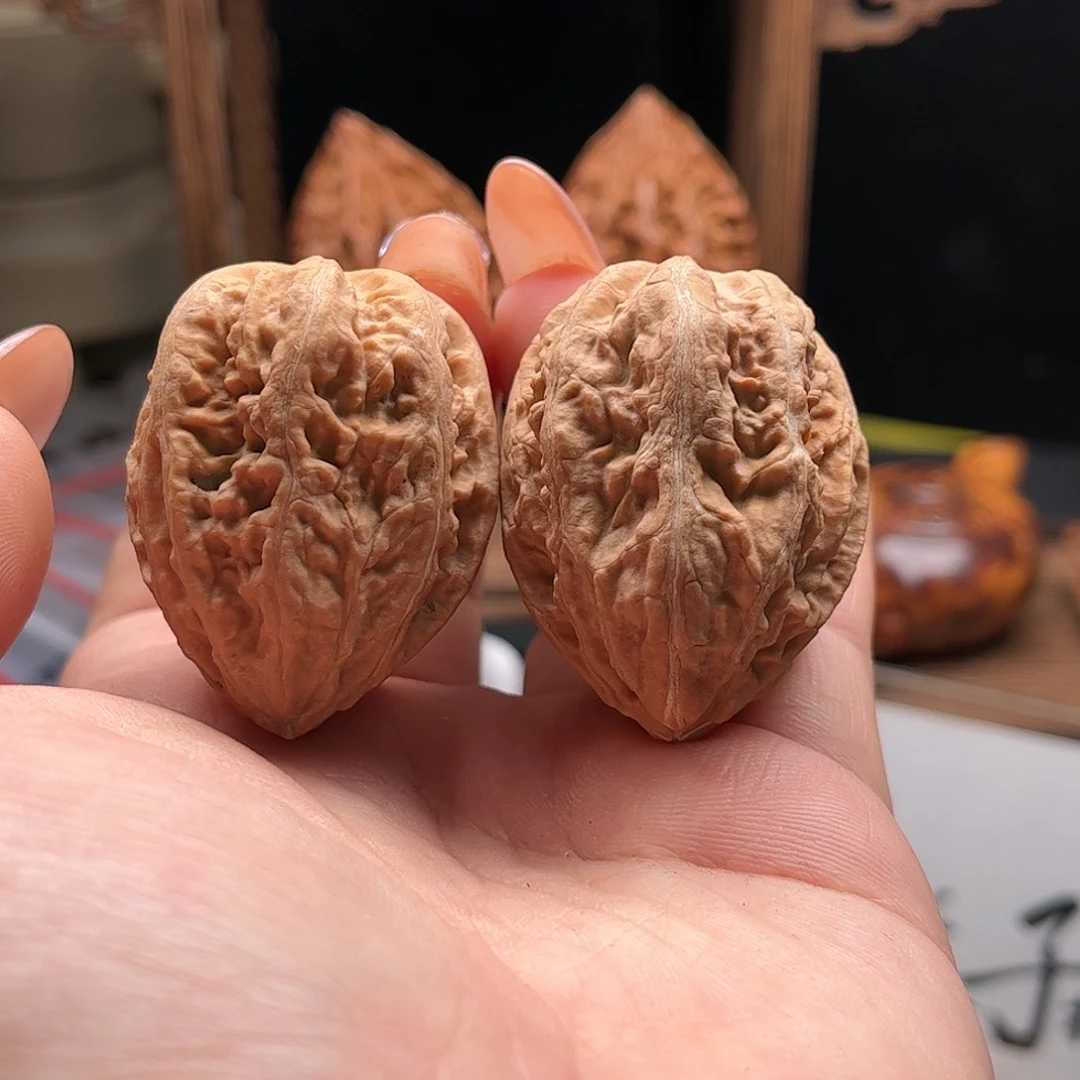 文玩核桃把件关东木子家楸大胖16