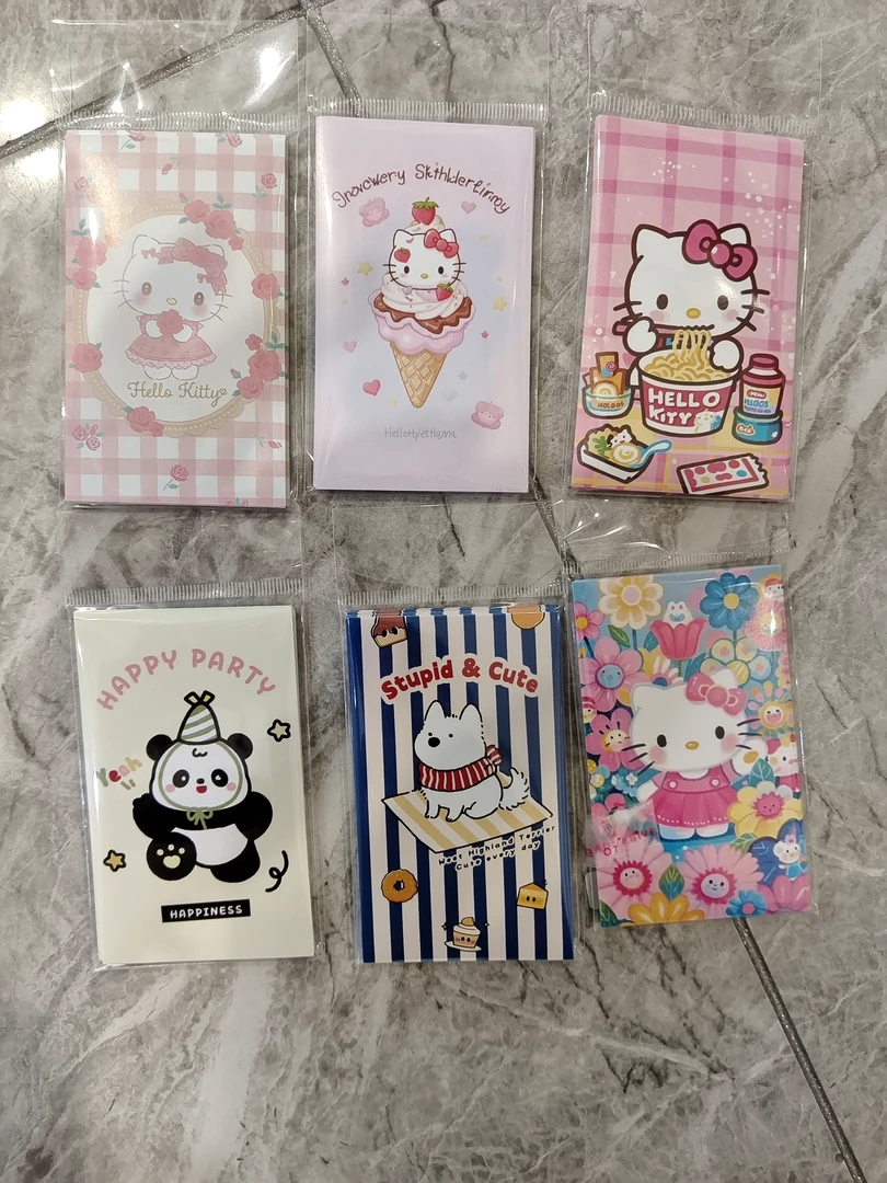 好看 好用的封口贴套装 一套6款图案  随意创意 任选一套