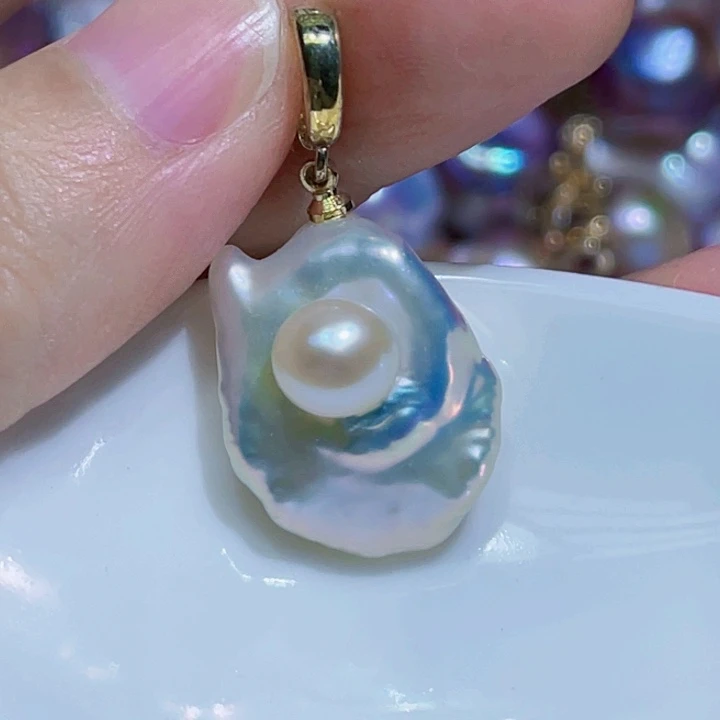 颈饰未镶嵌淡水珍珠