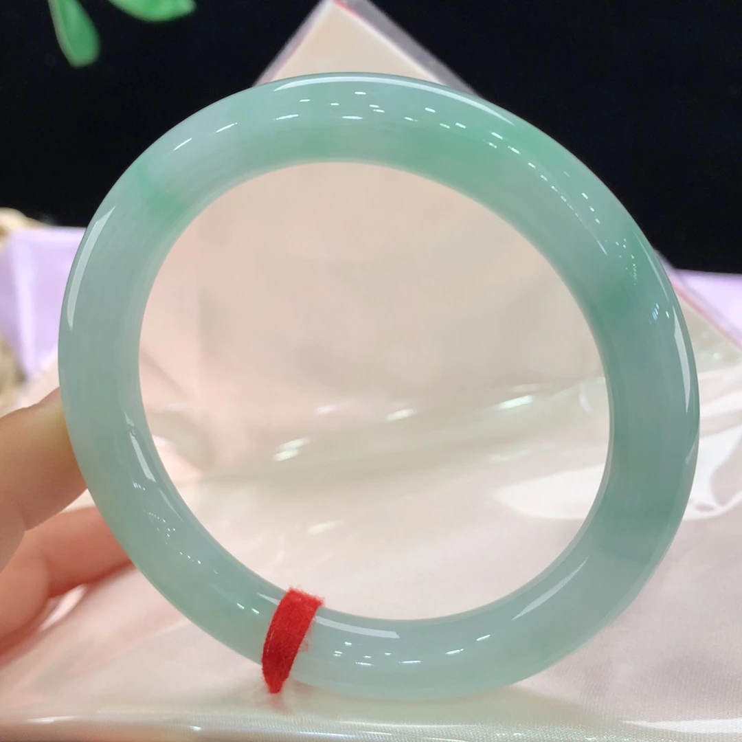 翡翠未镶嵌手镯0962