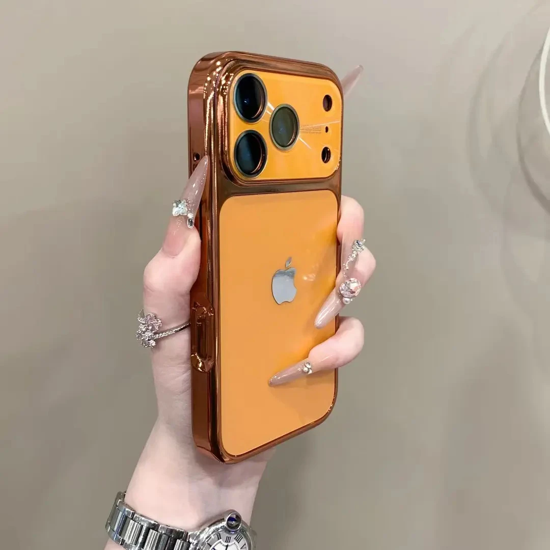 简约高级全包秒变适用iPhone17手机壳苹果16promax磨砂15新款14女